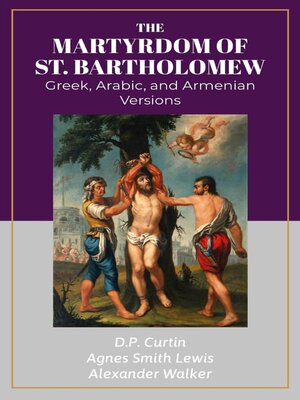 cover image of The Martyrdom of St. Bartholomew